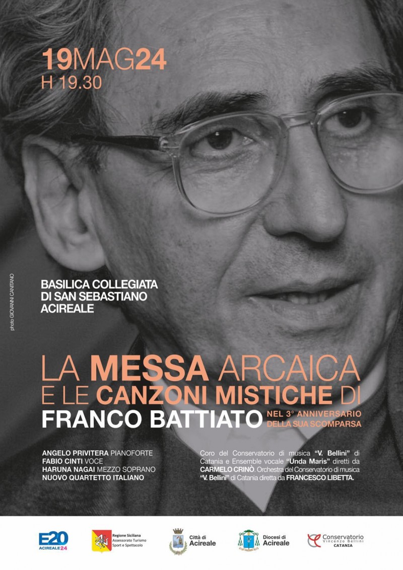 La Messa Arcaica e le canzoni mistiche di Franco Battiato